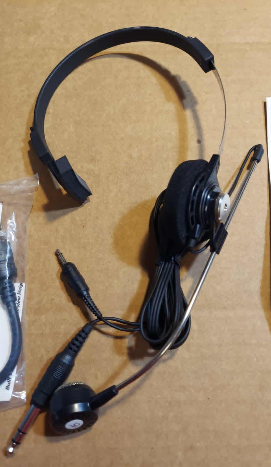 HEIL BM-5iC HEADSET WITH AD-1-iC CABLE INCLUDED~~ NEW!!~~
