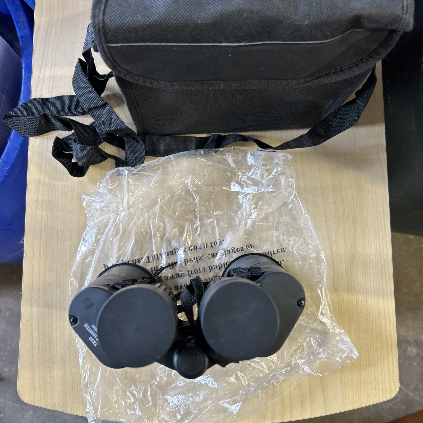 New- Yorkshire Binoculars with Case and Built in Compass