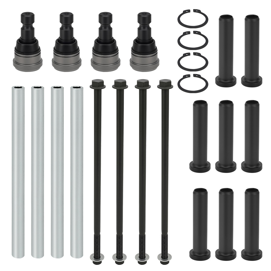 Front Upper A Arm Bushing Ball Joint Kit For Polaris RZR 570 800 S 800 4 5137104