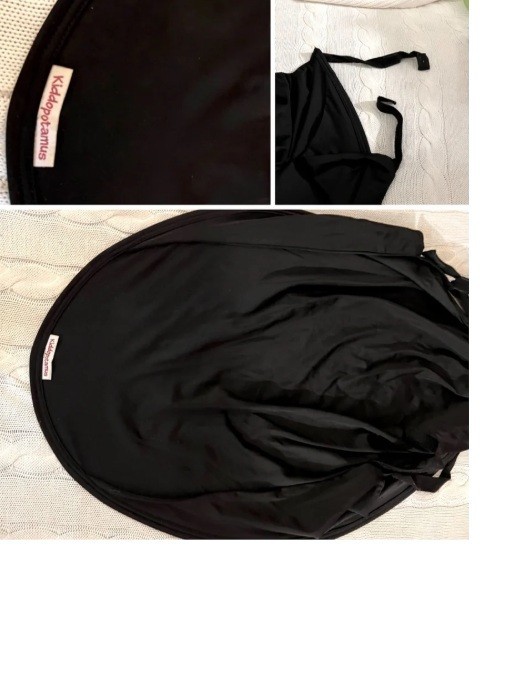 Kiddopotamus Rayshade UV Protective Stroller Shade Black
