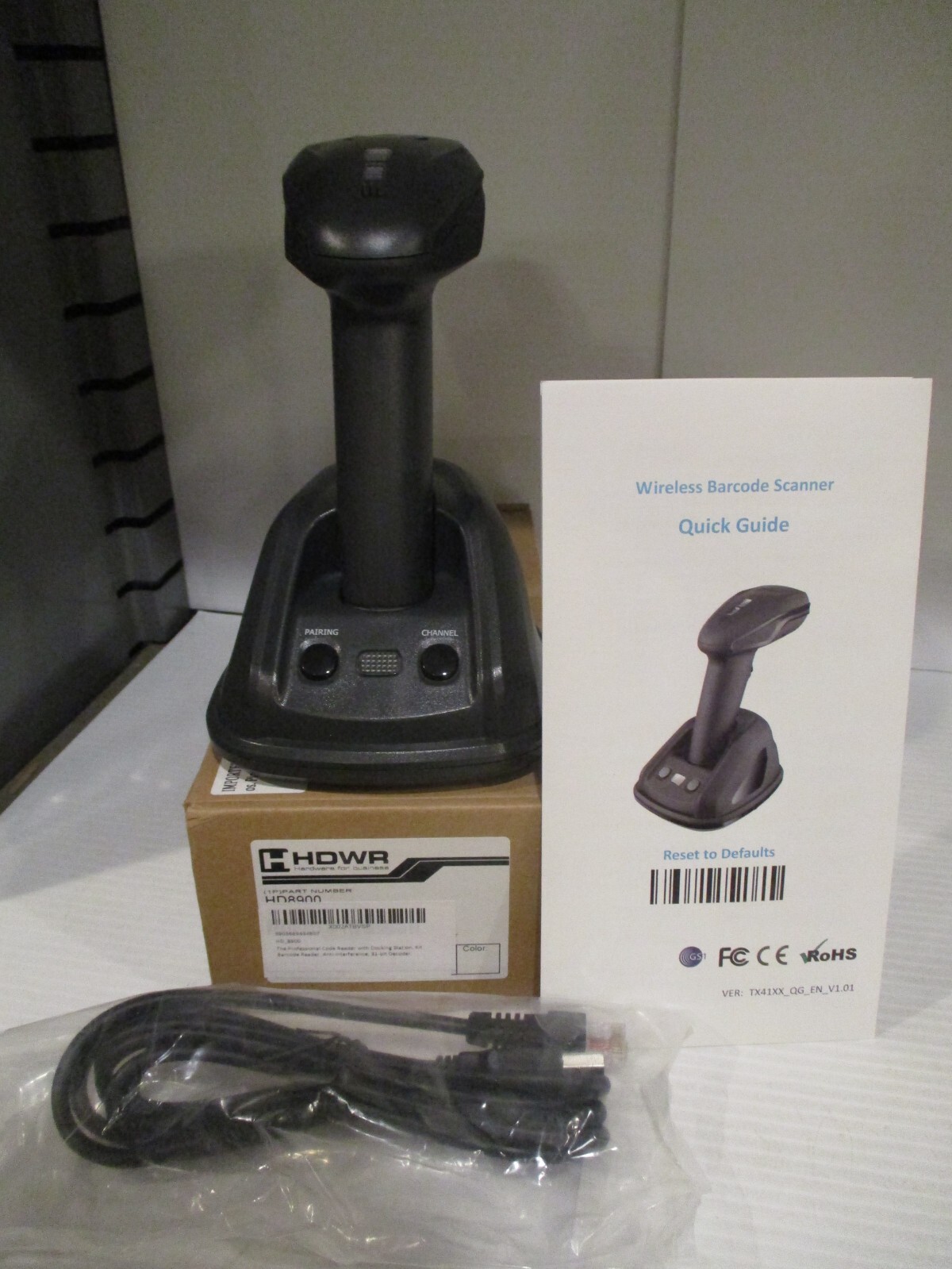HDWR HD8900 Professional Code Reader with Docking Station