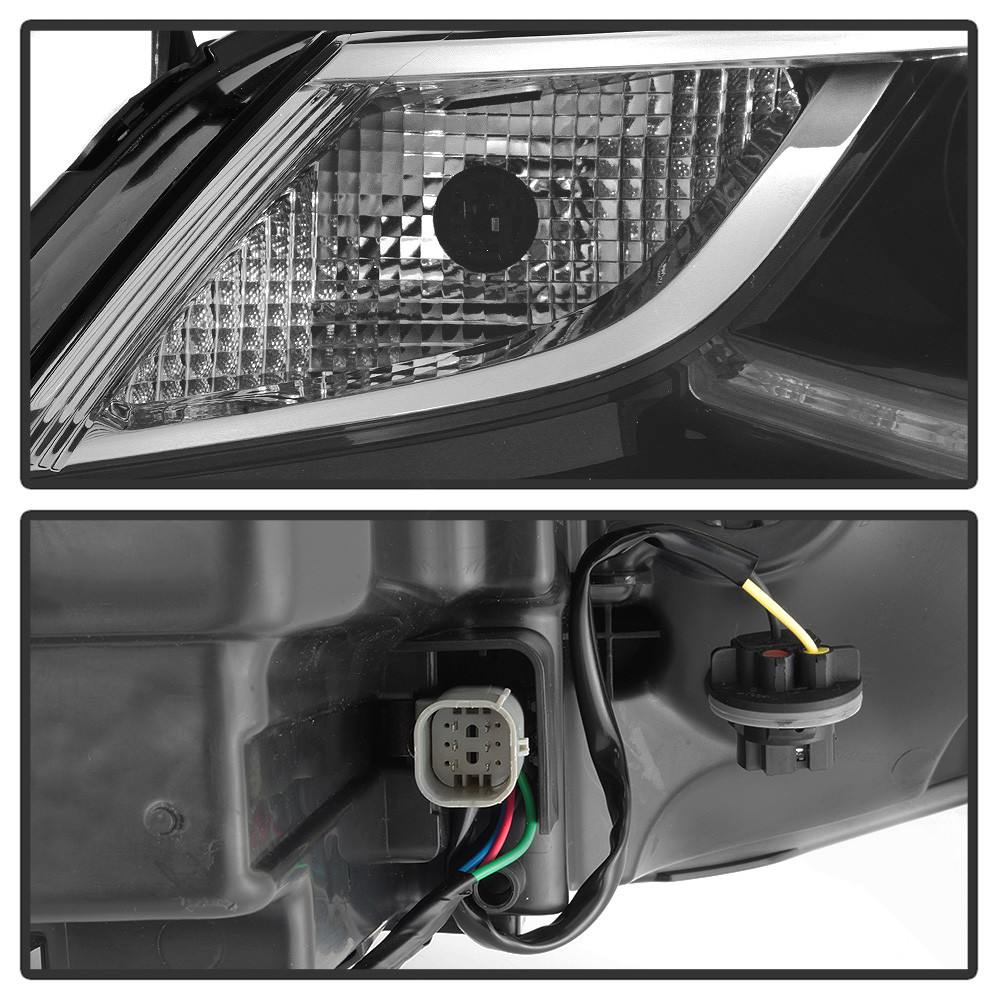 2016-2019 Chevy Cruze Projector Style w/ LED DRL Headlight Headlamp Driver Side