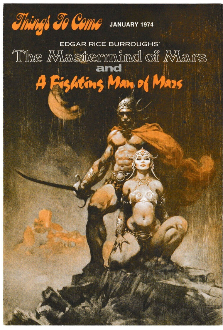 Frazetta Edgar Rice Burroughs - Sci-Fi Book Club THINGS TO COME January 1974
