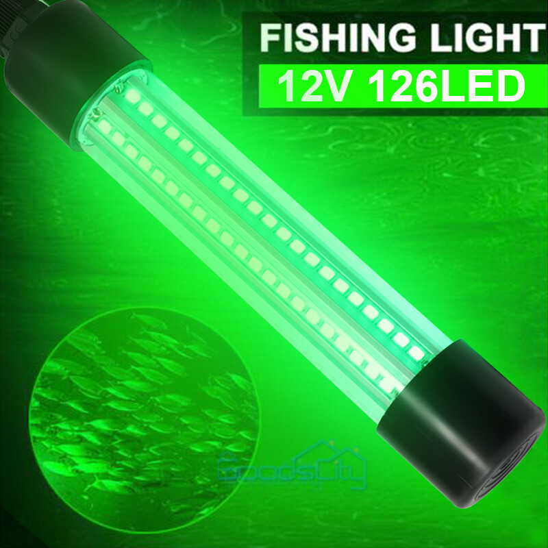 900000000LM Night Fishing Underwater Fishing Light Green LED Night Crappie Lamp