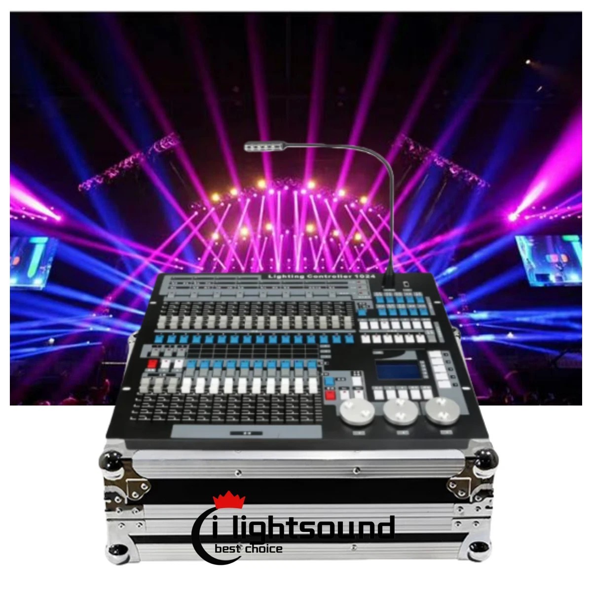 1024 DMX Controller DJ Professional Controller Stage Equipment DMX Dj Light/case