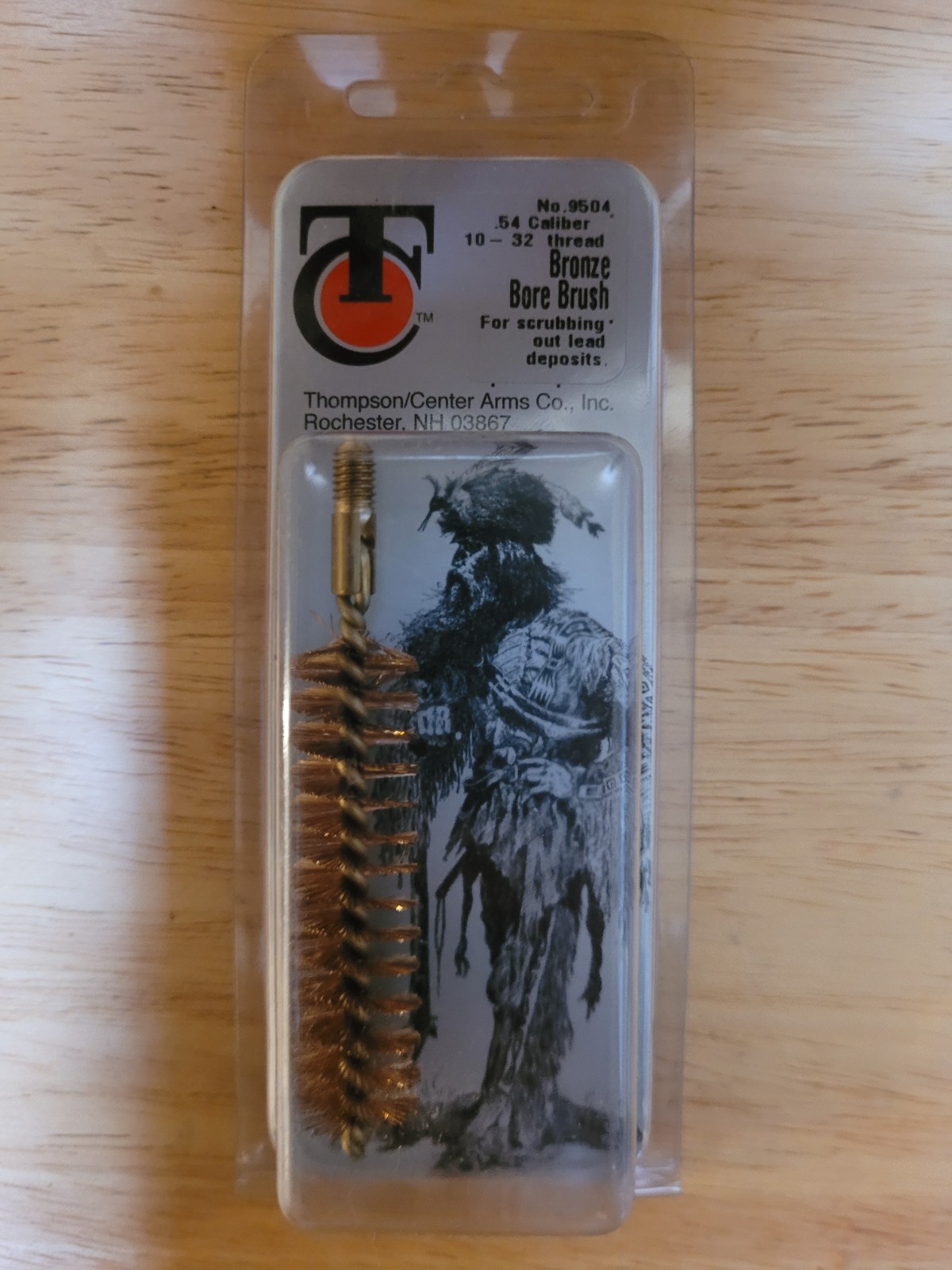 Thompson Center T/C No. 9504 .54 Cal Bronze Bore Brush 10-32 Thread New Sealed