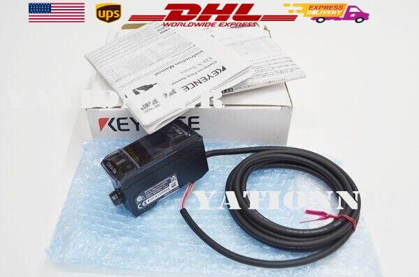 Keyence FD-XA1 Clamp-On Type Flow Sensor FD-X Series Controller Tested & Working