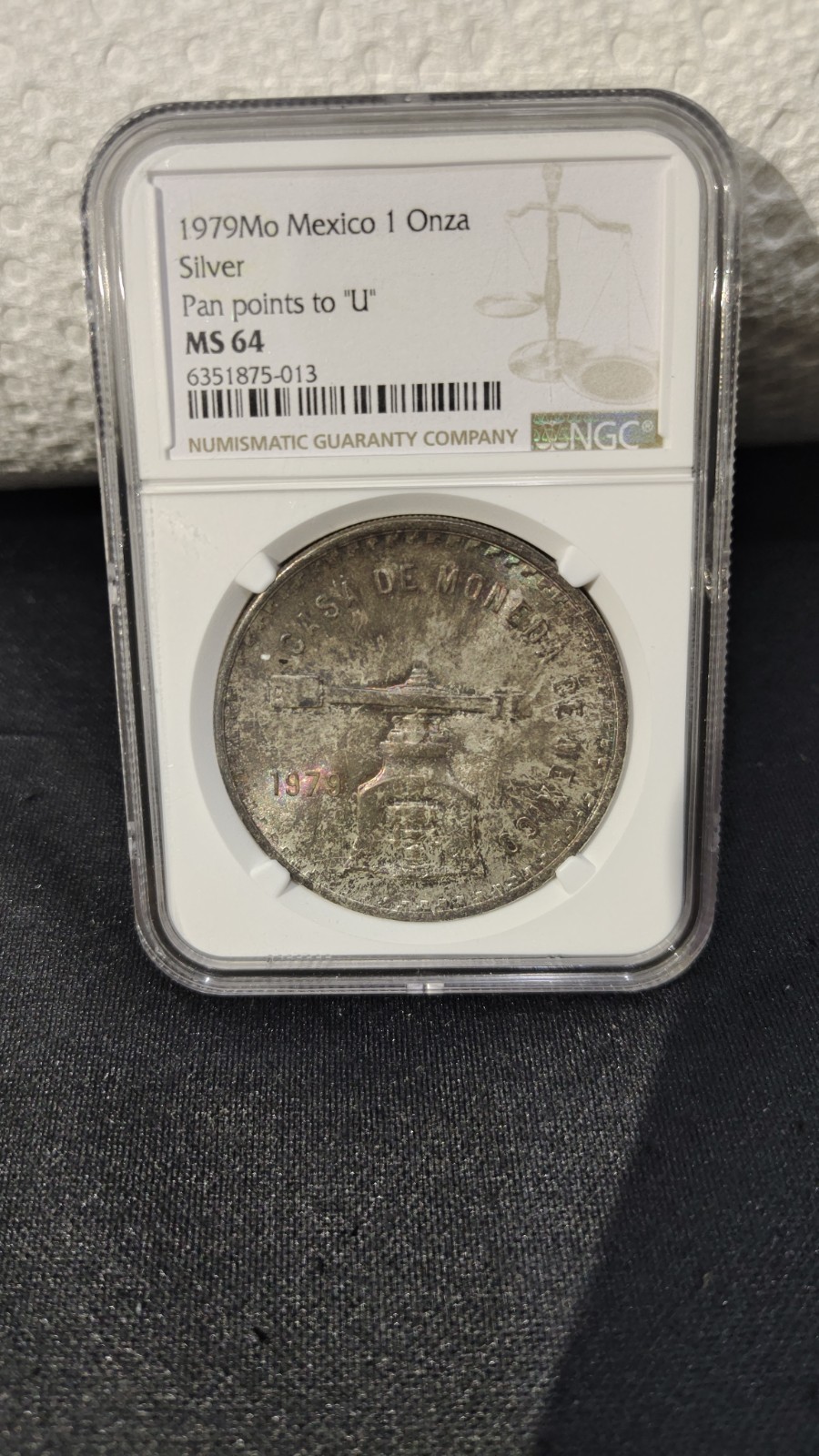 1979 1 oz Balance MS64 NGC with Toning