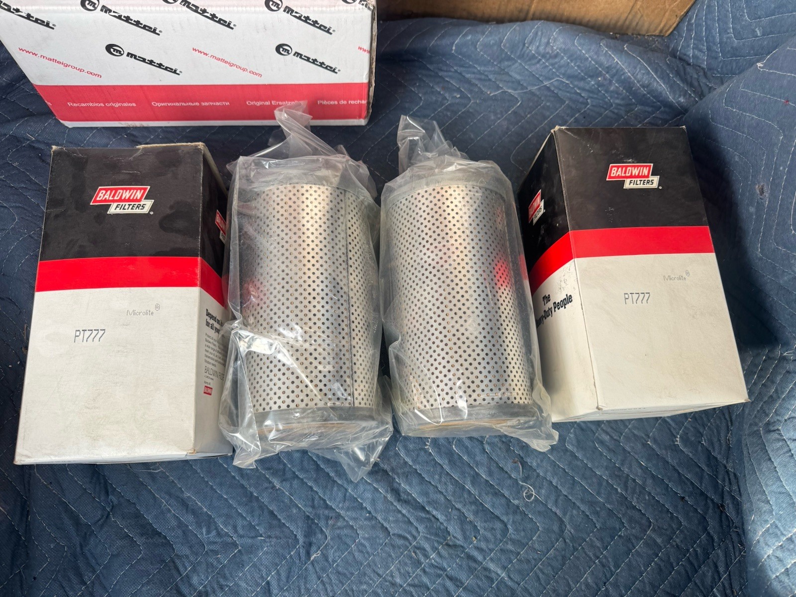 Baldwin Heavy Duty PT777 Hydraulic Element 2 Pack