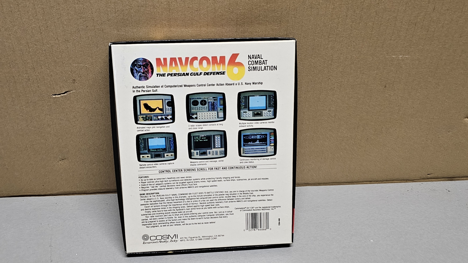 Big Box Software Cosmi NavCom 6 (The Persian Defense) (IBM)(3.5" Disk)