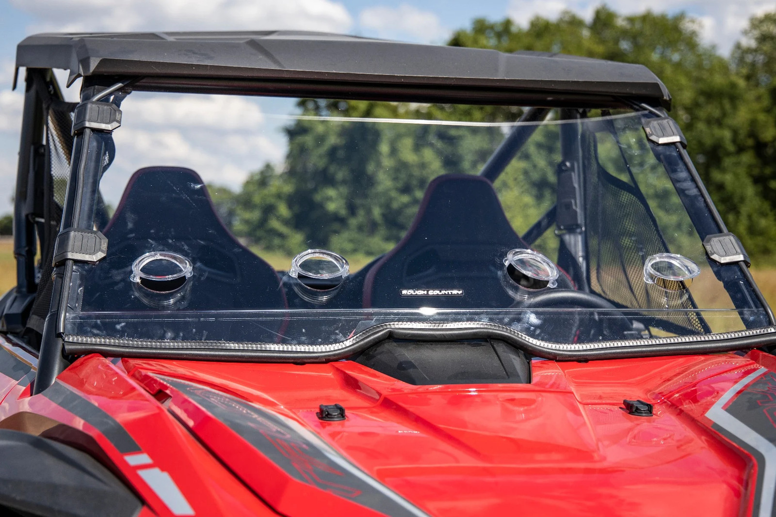 Rough Country Full Front Vented Windshield for Honda Talon 1000 - 98282020
