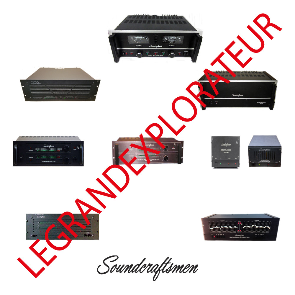 Ultimate  Soundcraftsmen  Operation Service Manual & Schematics  50 PDF on DVD
