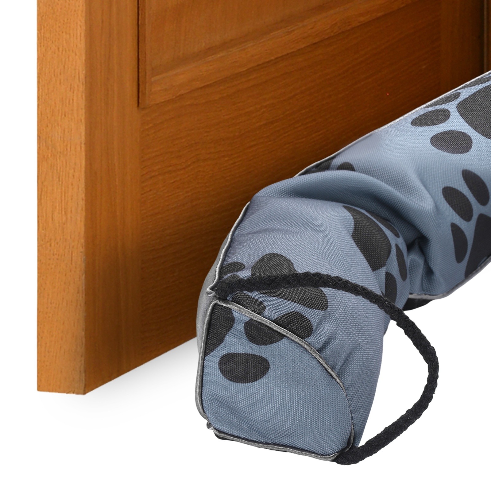 Door Sweep for Bottom of Door, 36" x 3" Door Draft Stopper, Gray Black
