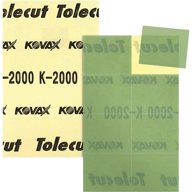 Eagle Abrasives EGA-191-1522 K-2000 Tolecut 8 Cut Sheets Green