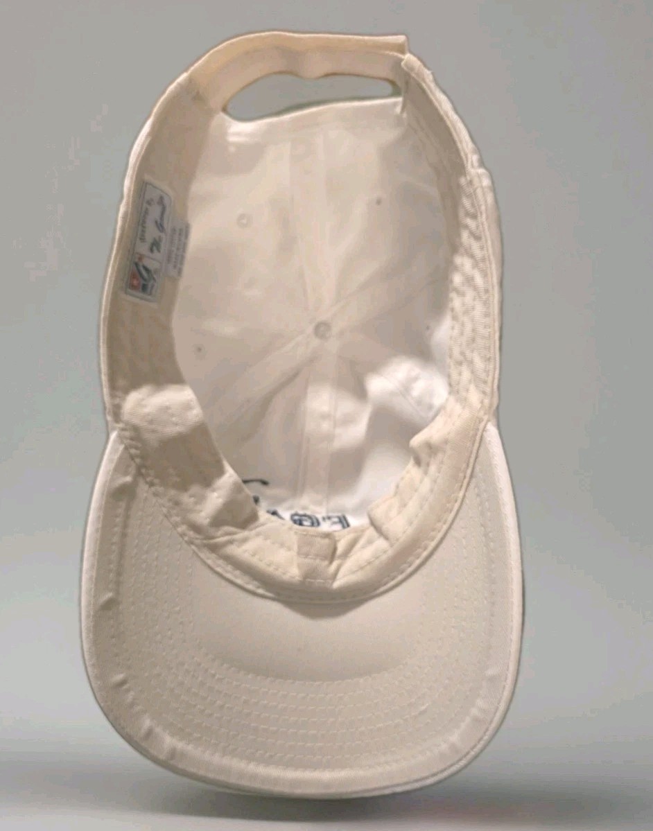 The Game One Size White PGA Tour Golf Hat Adjustable Strapback Vintage