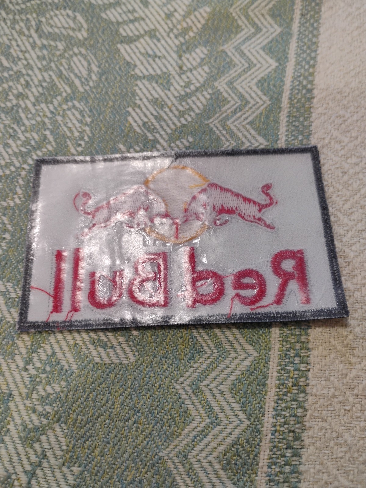 🐂🐂 Red Bull Iron On Patch