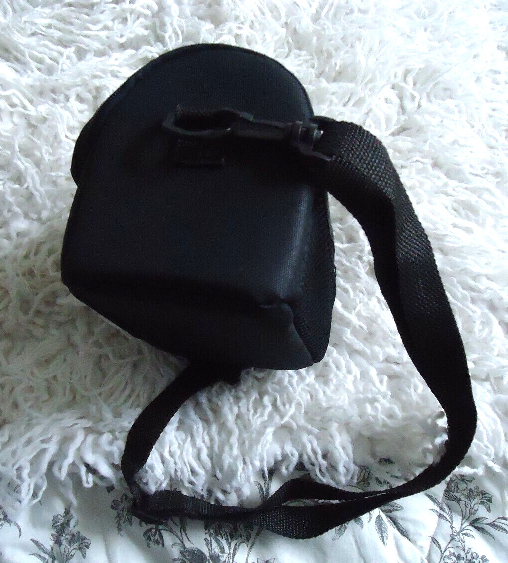 Beach Camera Black Padded Bag W/ Shoulder Strap Great Condition