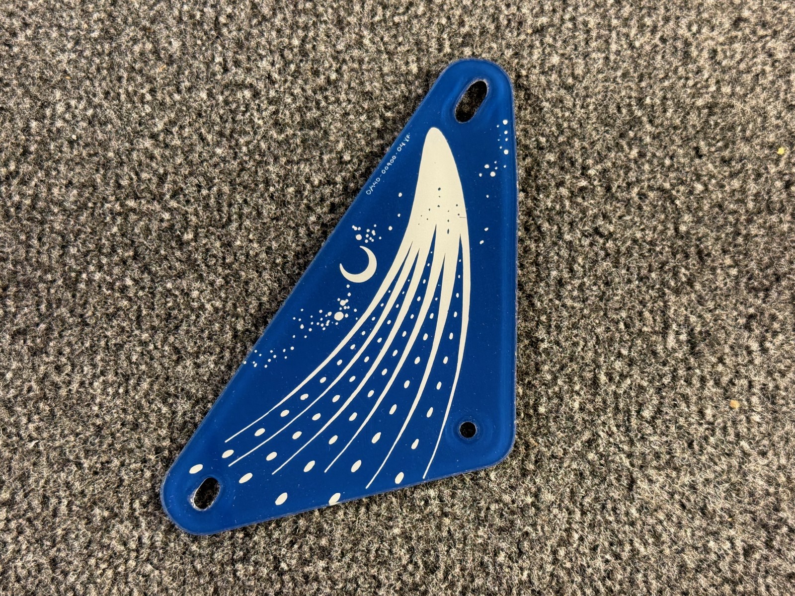 Bally Fireball Classic Pinball Playfield Plastic Slingshot 0A40-00900-04XF NOS