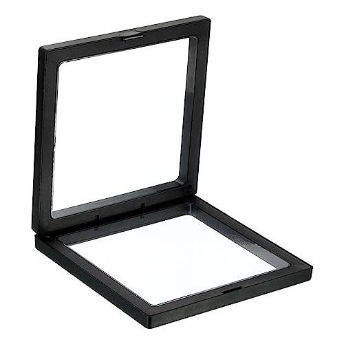 5.5" x 5.5" 3D Floating Display Case, Coin Display Floating Frame Holder 1