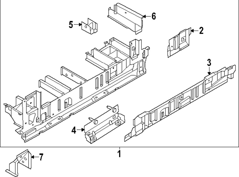 Genuine Ford Gusset BK3Z-6102589-D