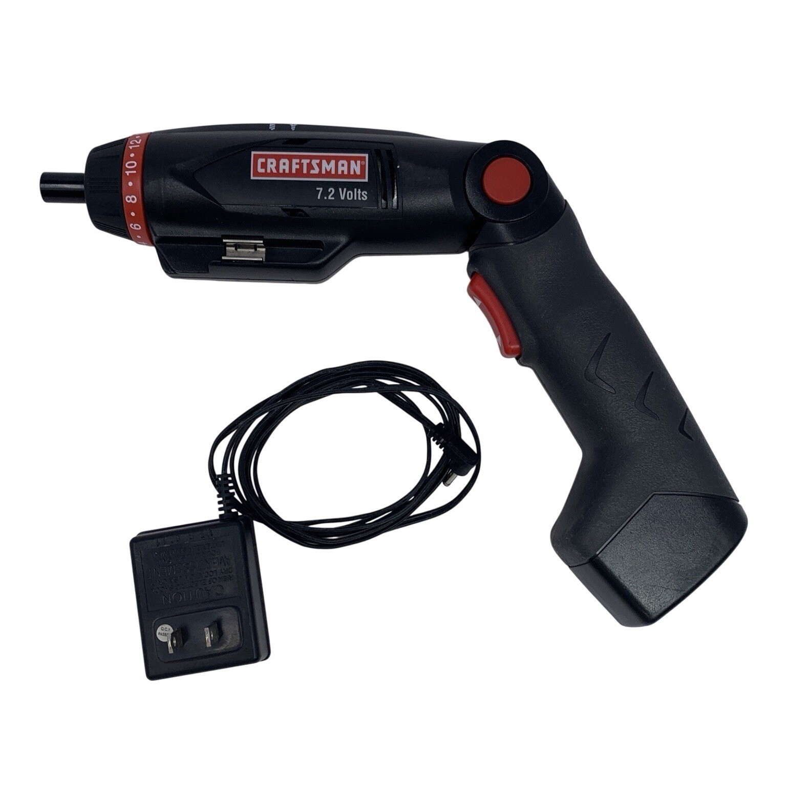 Craftsman 315.117790 Cordless Drill Driver with Charger, 7.2 v Straight & Angle