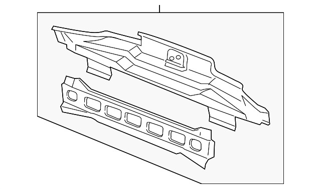 Genuine GM Rear Body Panel 88956332