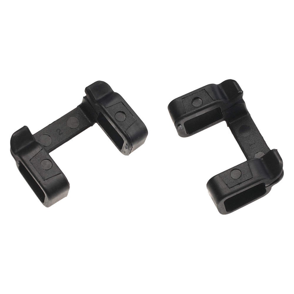 PAULSON A-GC Helmet Clips,Black,Plastic,PR 400T99