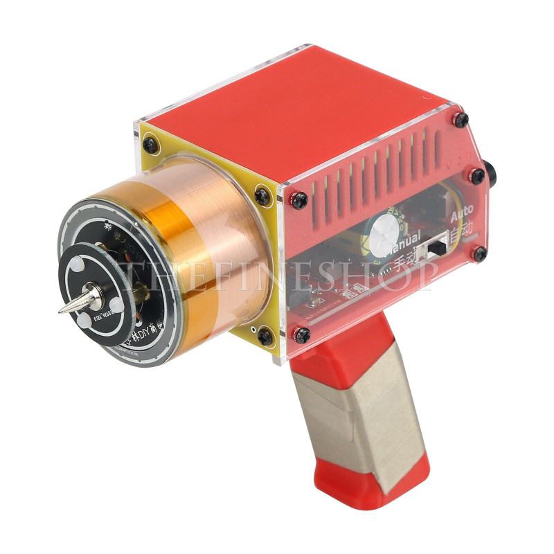 Handheld Tesla Coil Rechargeable SSTC Solid State w/Manual & Automatic Modes US