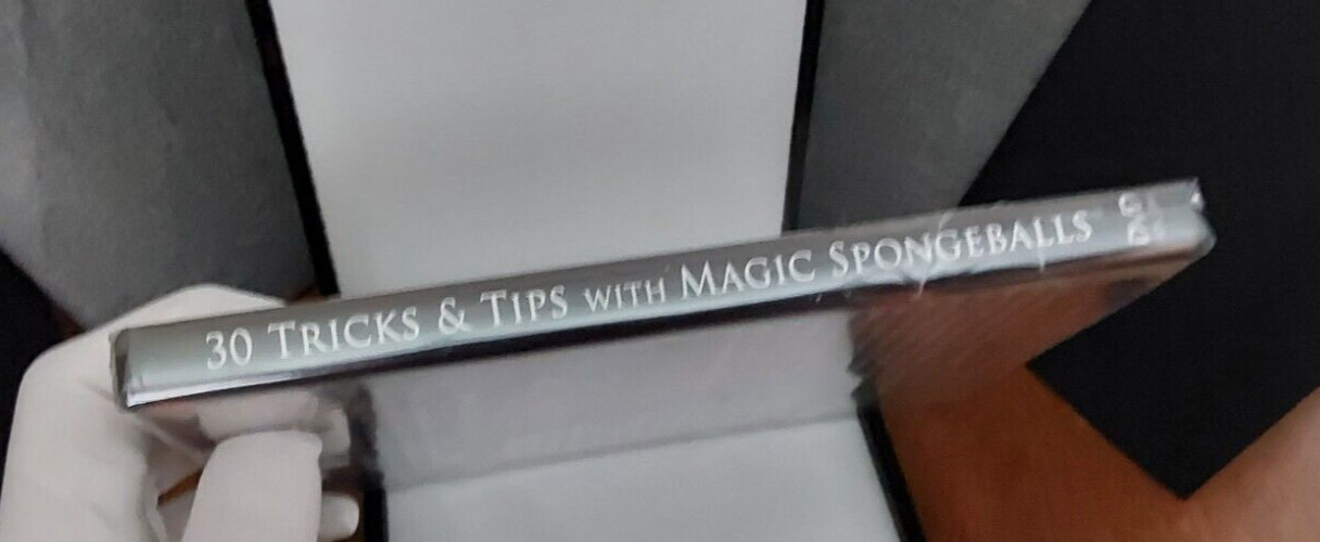30 Tricks and Tips with Magic Spongeballs DVD - Close-Up Magic DVD