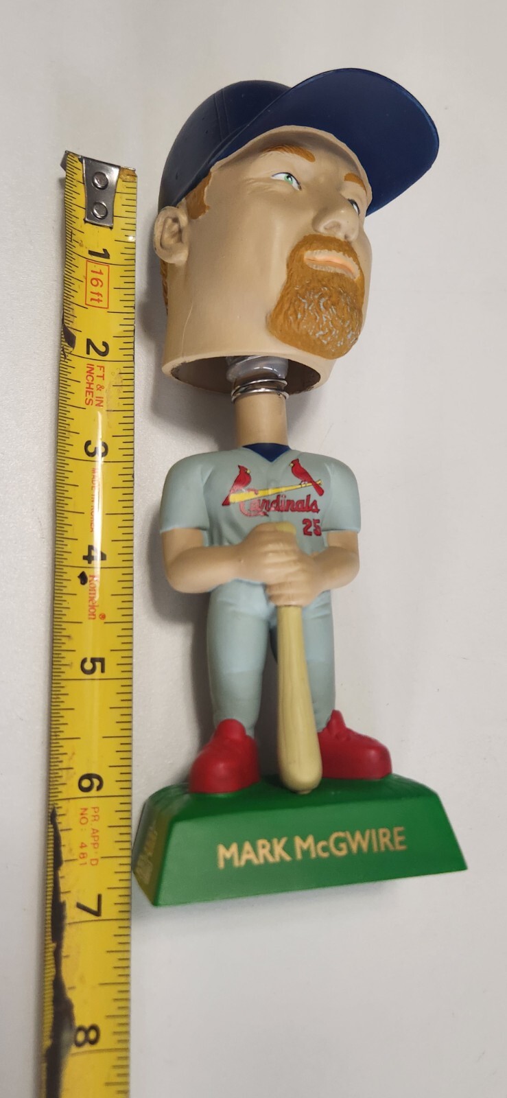 6.5" Upper Deck MLB Mark McGwire #25 Bobblehead St. Louis Cardinals