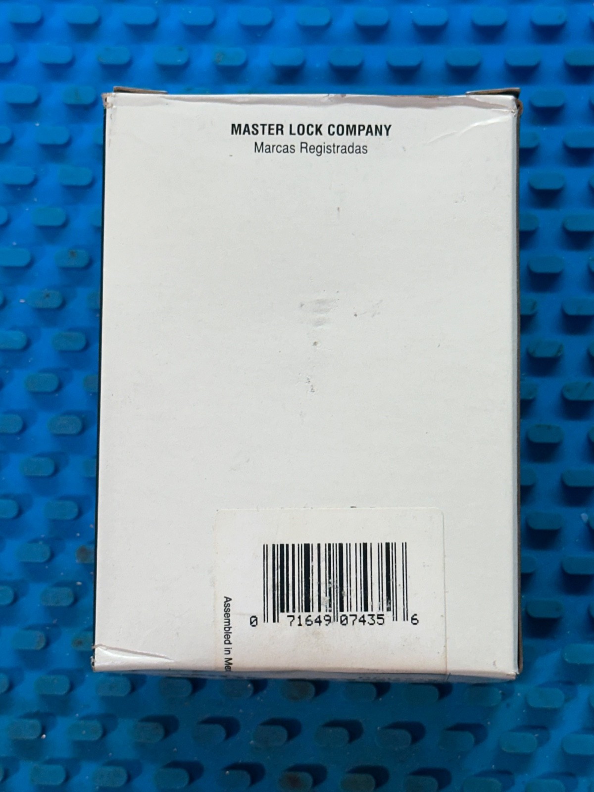 MasterLock 6727 ProSeries Padlock Installed Cylinder Schlage SC1
