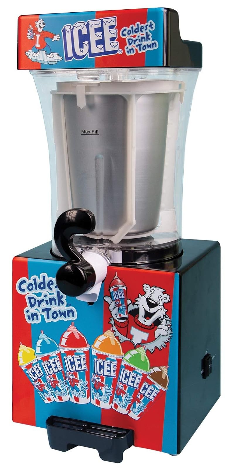 iscream Genuine ICEE Brand Slushie Maker Counter Top