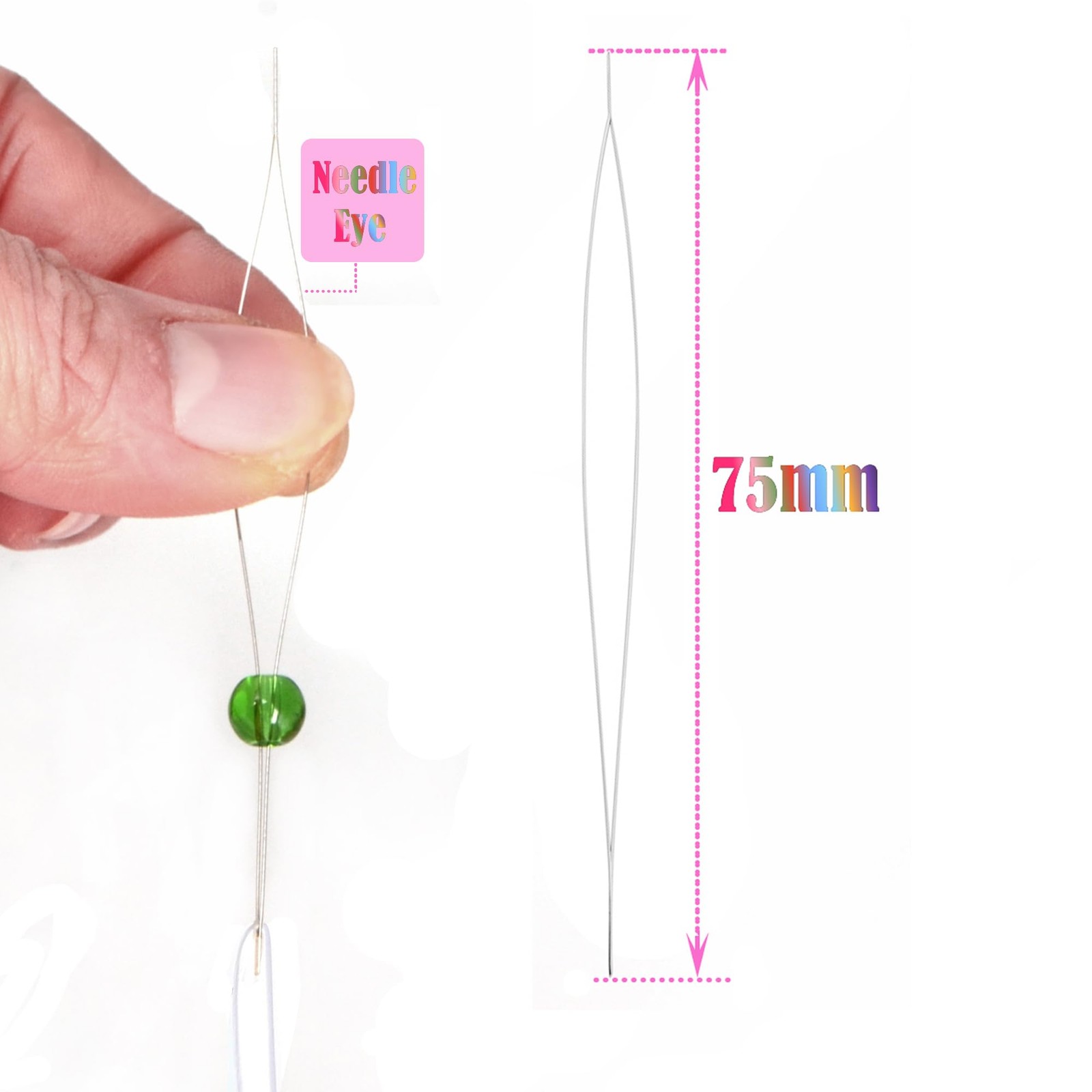LPBeads 12 Rolls 0.8mm Elastic Stretchy String String, Colorful
