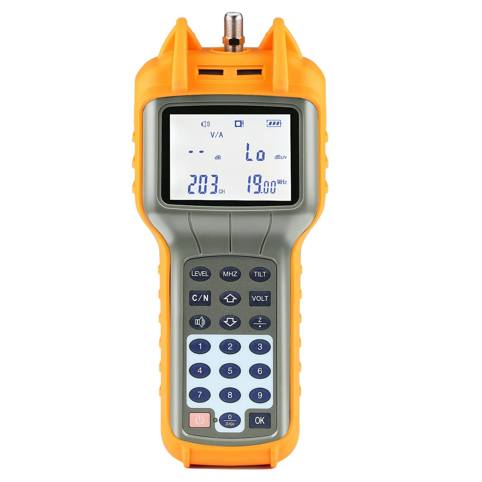 AUGOCOM® CATV Cable Tester, Coax Tracer Coaxial Wire S110, Orange