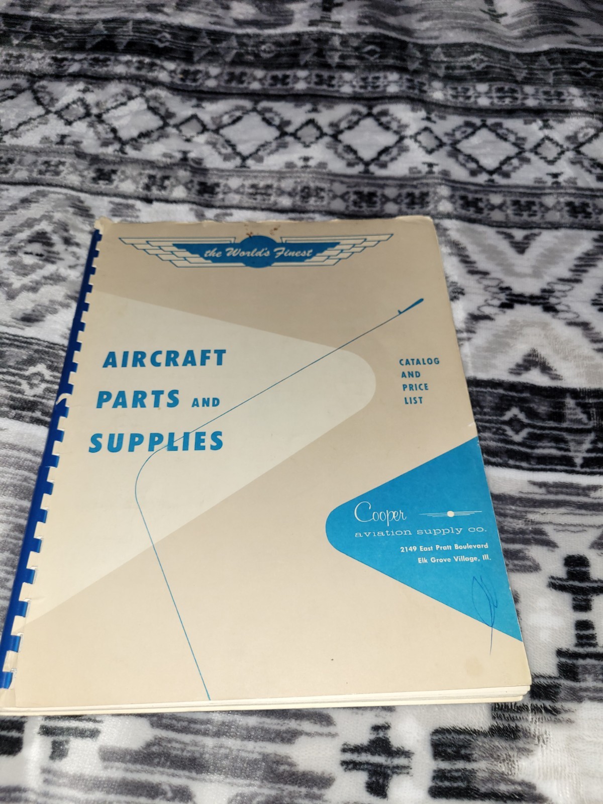 1960's Cooper Aviation Supply Aircraft Parts & Supplies / Catalog & Price List
