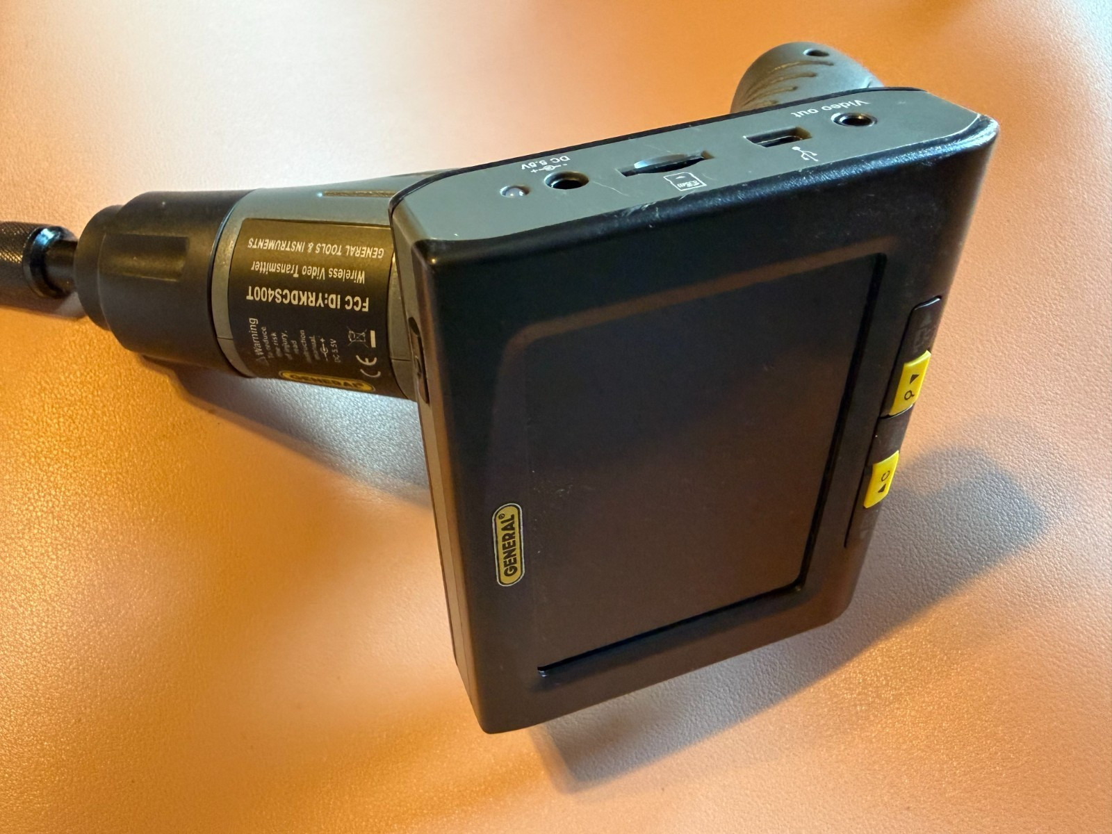 General Wireless Video Camera Borescope Inspection System DCS400T Seeker 400
