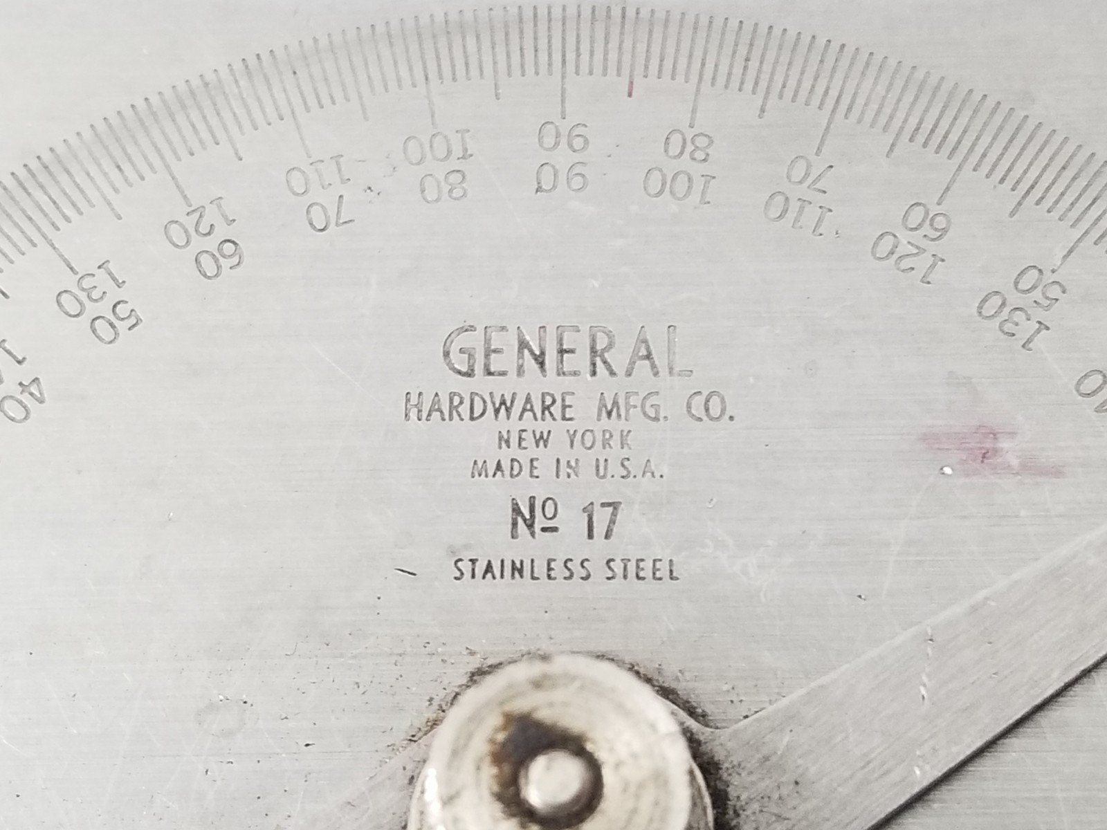 Vintage Square Protractor, USA