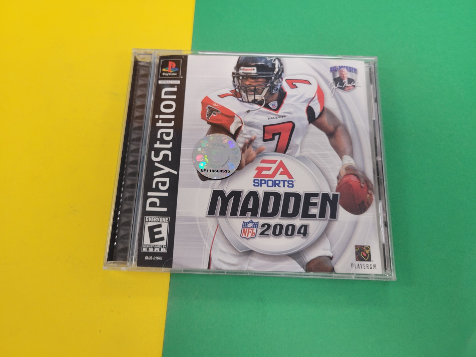 Madden NFL 2004 - PS1 Case And Manual Cover Only