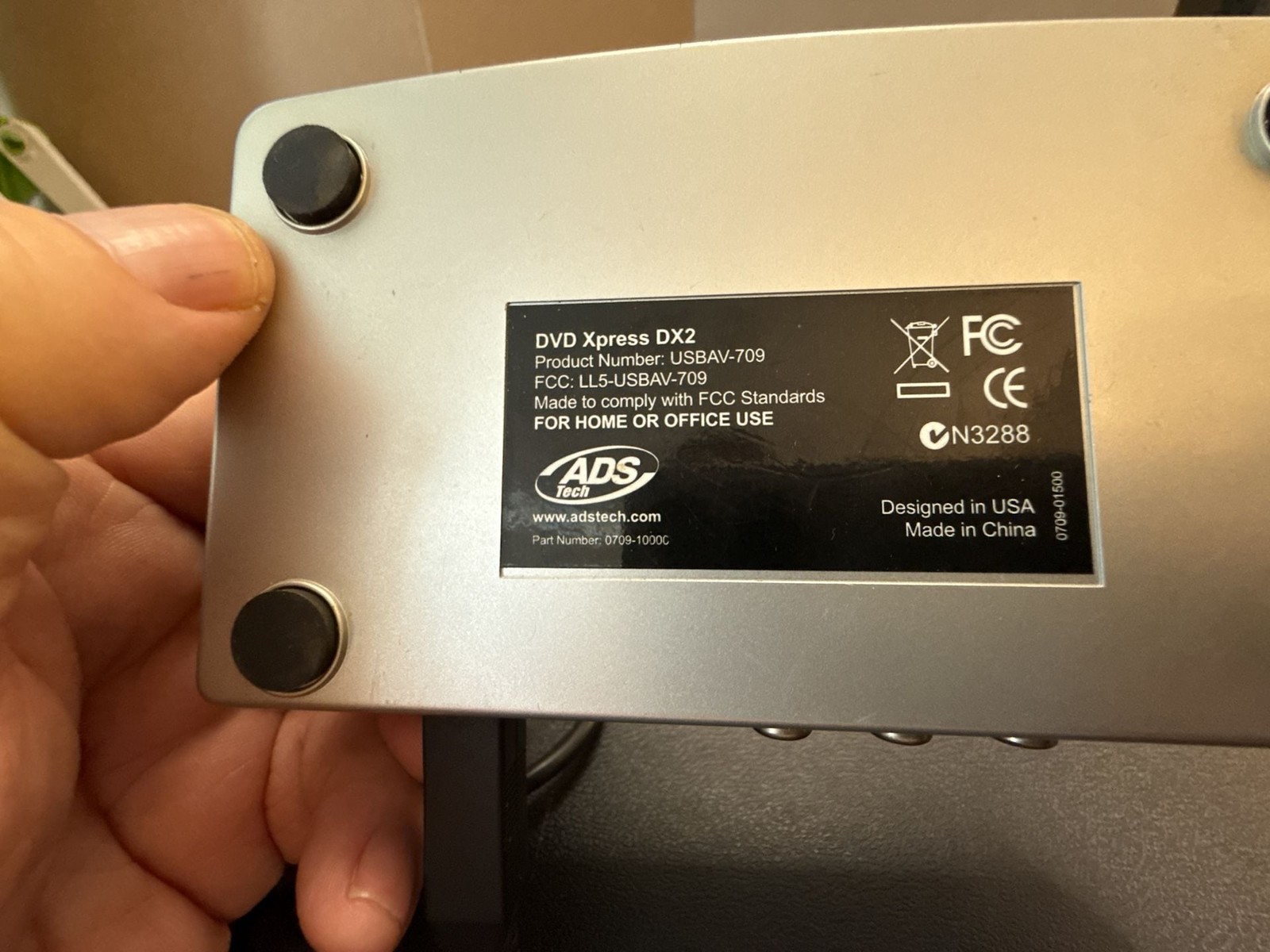 ADS Tech DVD Xpress DX2 USBAV-709 Video Capture Converter