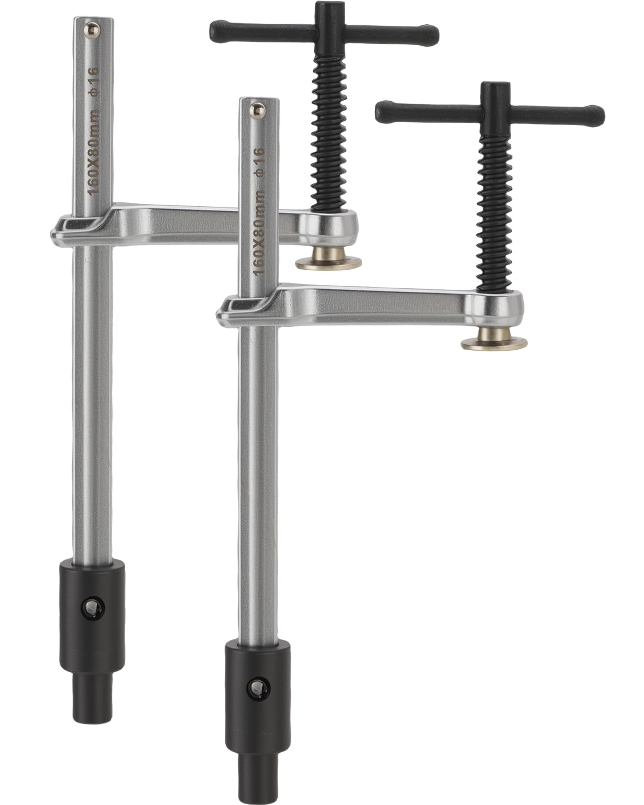 2-Pack Welding Table Clamps - 8.5" Opening Capacity for 5/8" (16mm) Holes - Prof