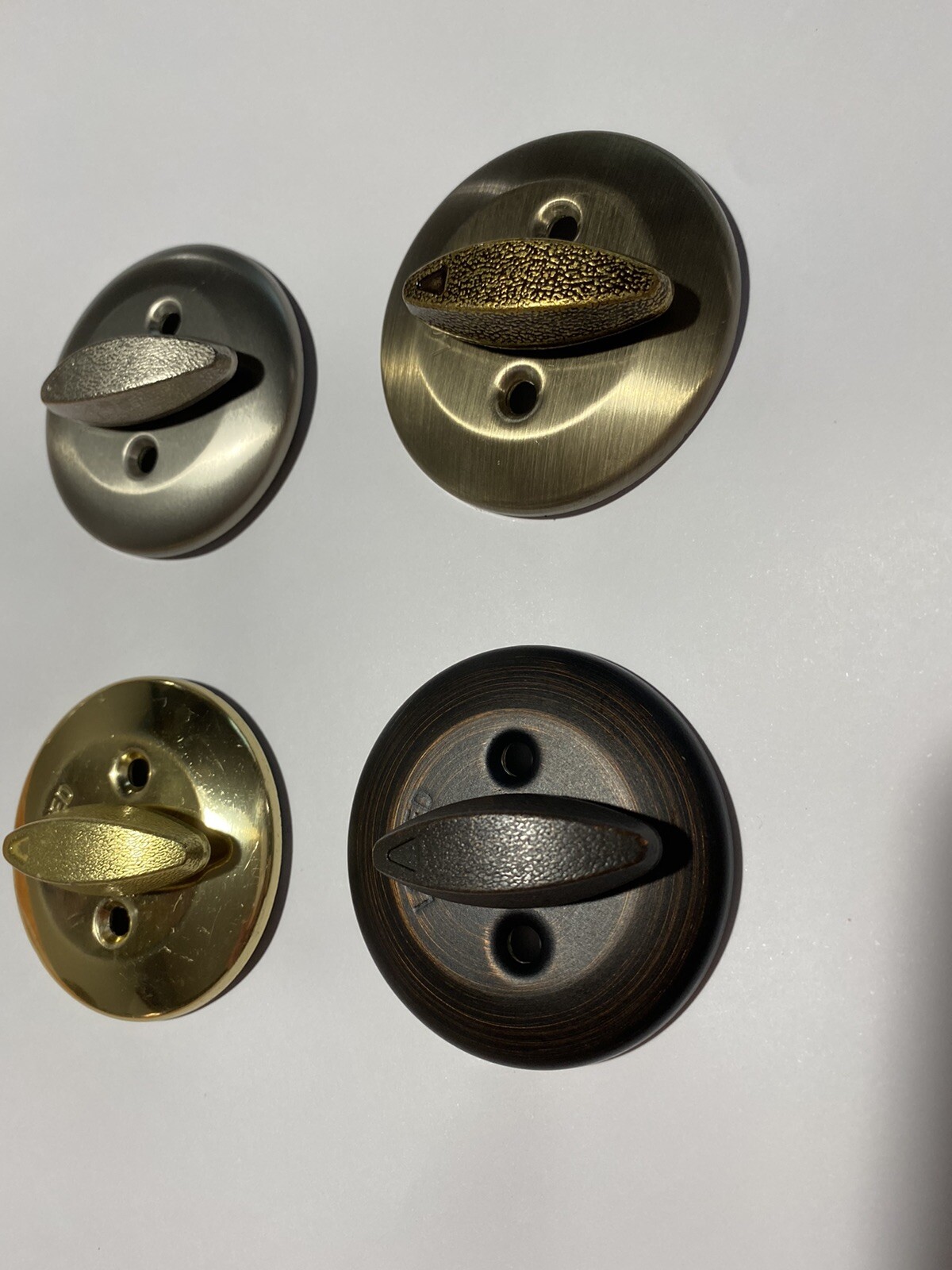 Kwikset Deadbolt Thumb Turn Satin Nickel POLISHED BRASS VENETIAN BRONZE ANTIQUE