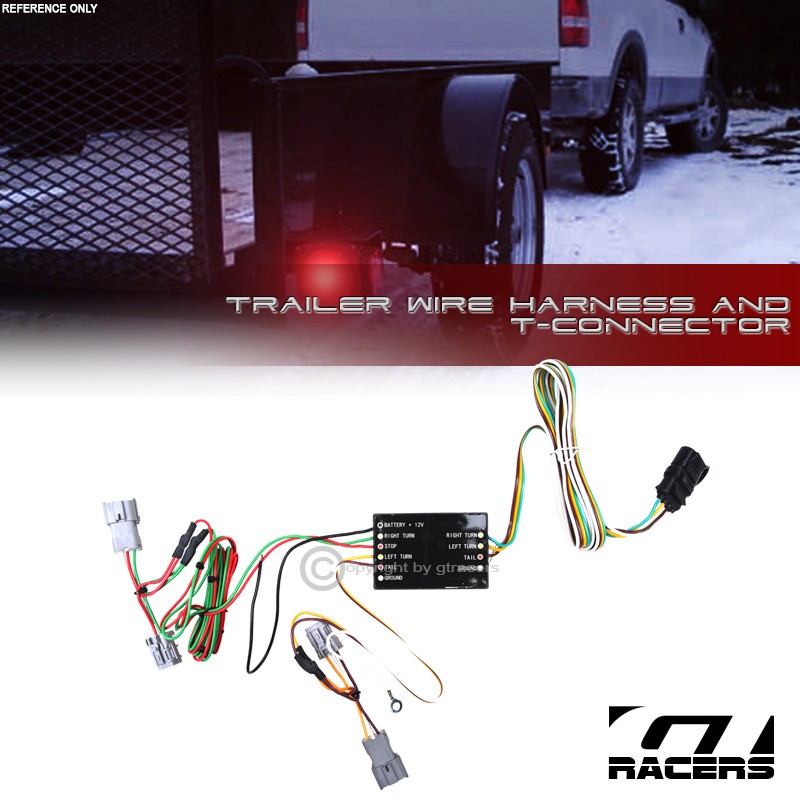 For 2006-2014 Kia Sedona/Entourage Trailer Hitch 4-Way Wire Harness T-Connector