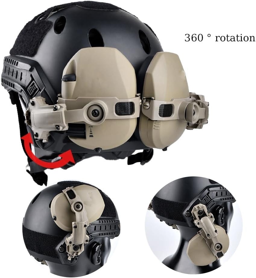 ARC Rail Adapter For Tactical Helmets, Fast Helmets Accessories, Lightweight