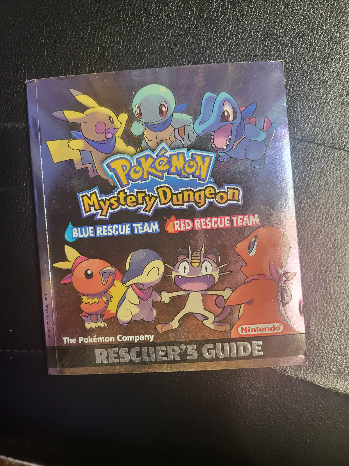 Pokémon Mystery Dungeon Rescuers Guide[blue red rescue team] VERY NICE CONDITION