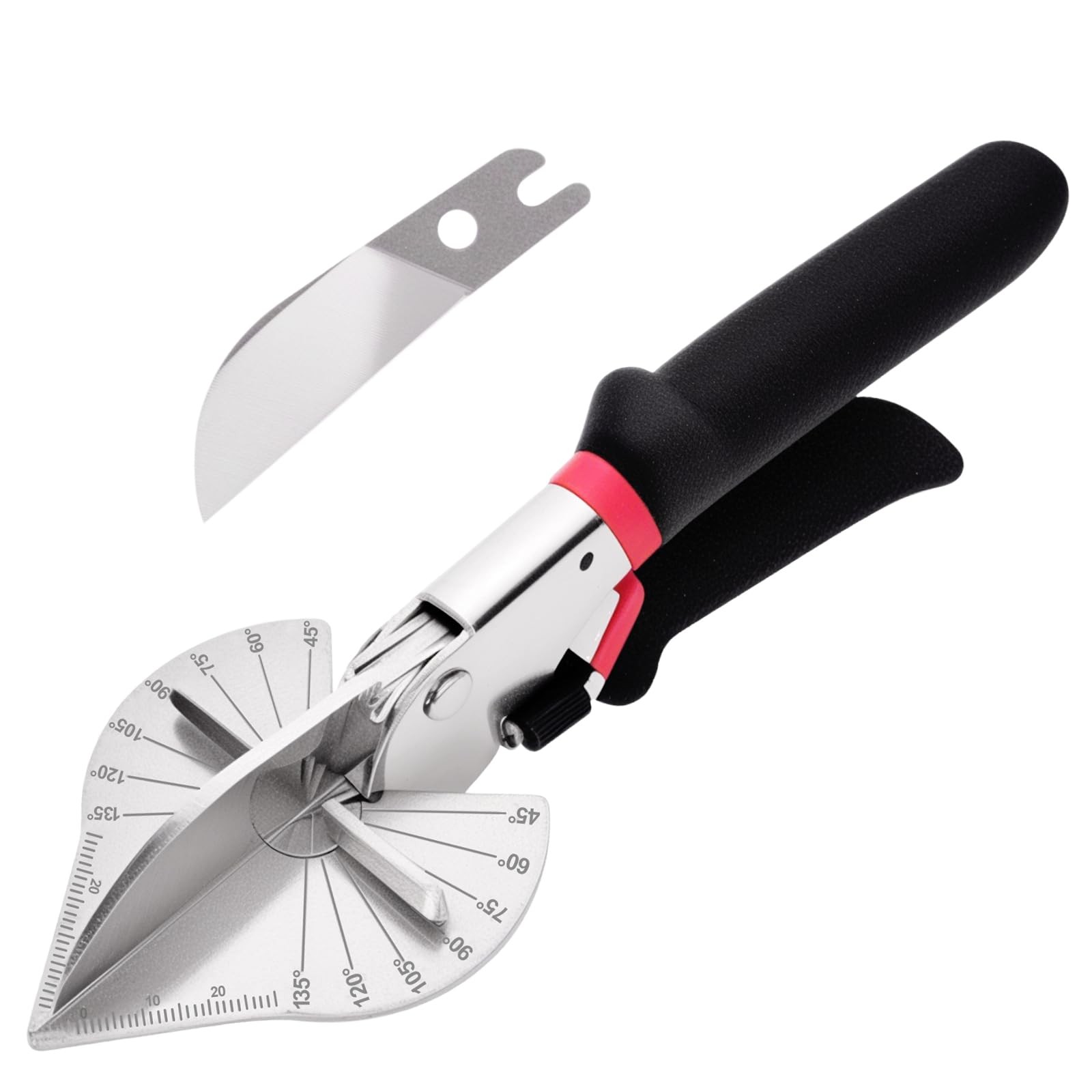 Miter Shears Cutter Wood Trim Molding Angle Adjustable 45135 Degree SK5 Blade H