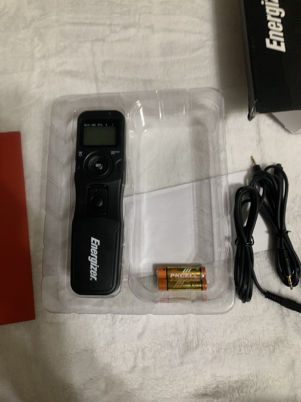Energizer, Timer Remote Shutter, Works With Most DSLR Cameras, New