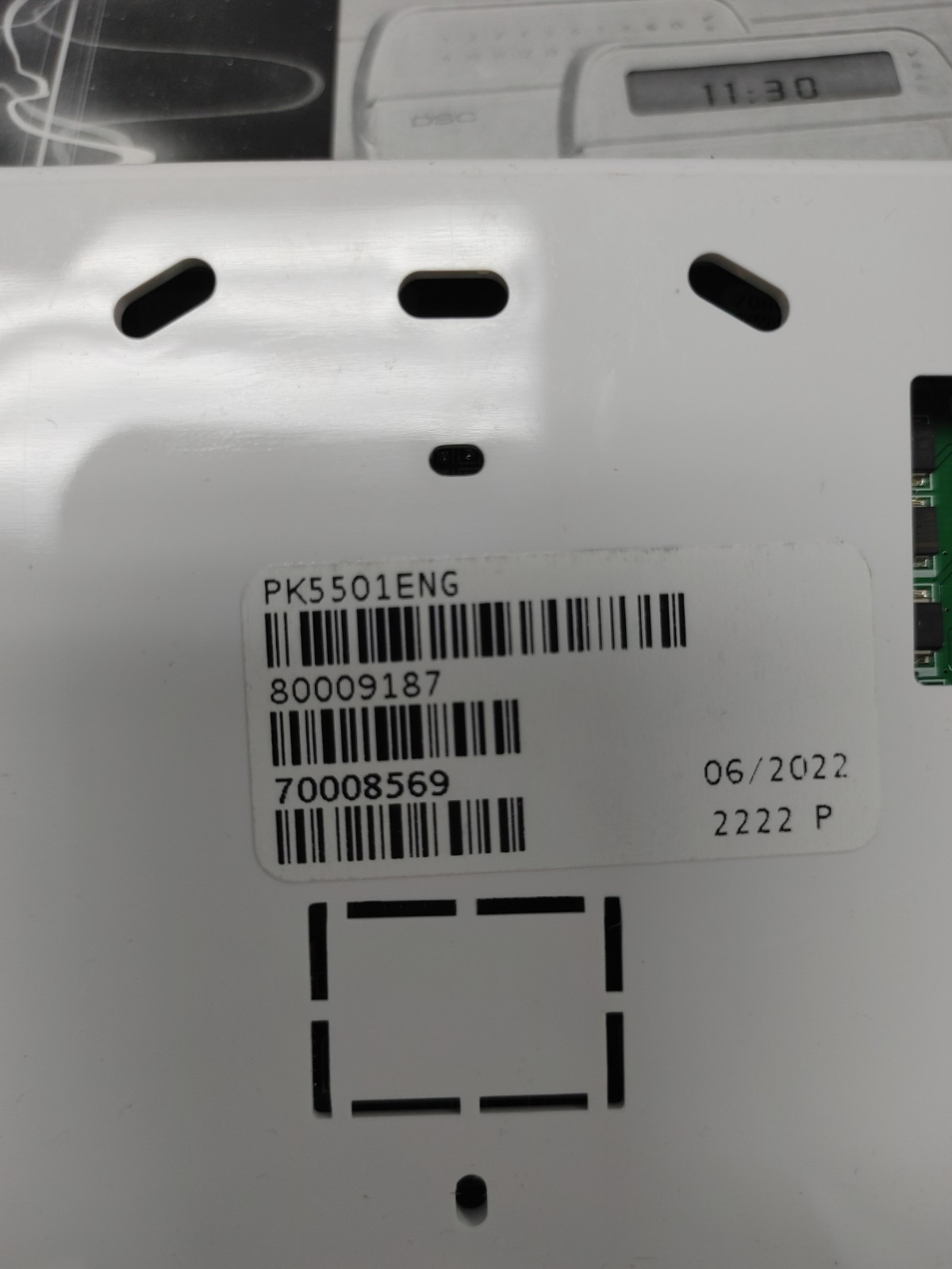 DSC PowerSeries PK5501 Security Keypad 64-Zone LCD Icon Alarm Panel