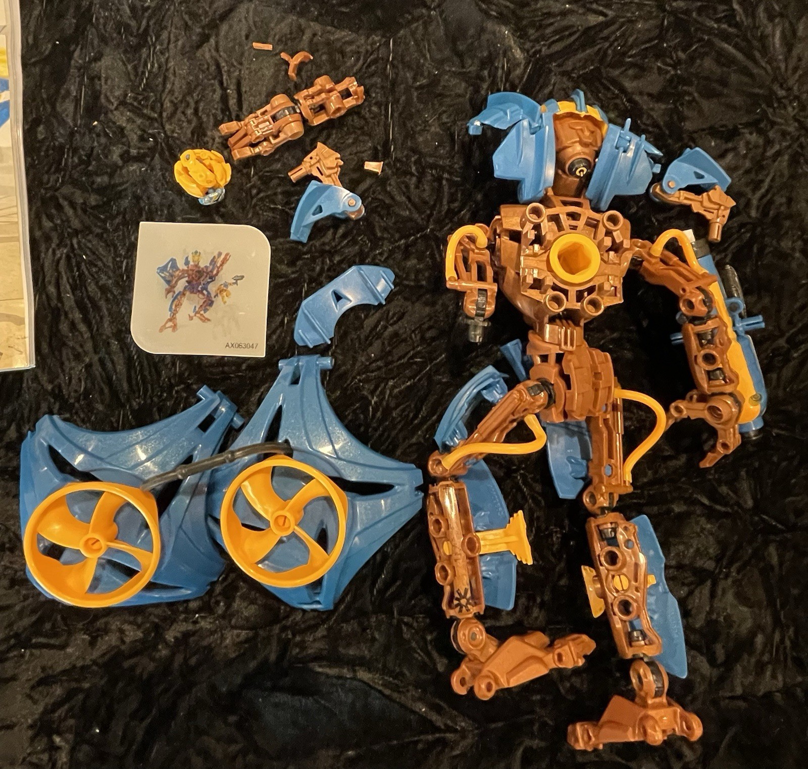 MEGA BLOKS Neo Shifters Cozma Tor 6304 Action Figure | Used For Parts Pieces
