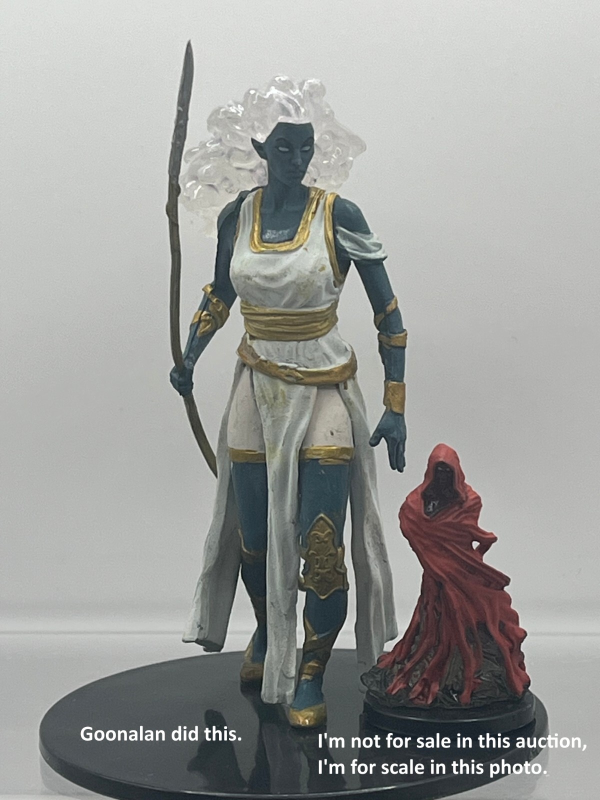 D&D Pathfinder Mini Legendary Adventures 32a Cloud Giant Spear UC HUGE