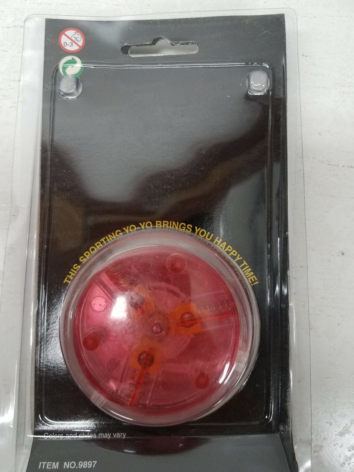 Magic Laser Jumbo Yo-Yo SUPERPOWER 2000 - pink